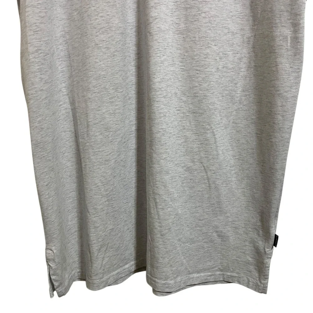Blakely Men's Performance Light Grey Heather Logo Golf Polo Preppy‎ Shirt Large